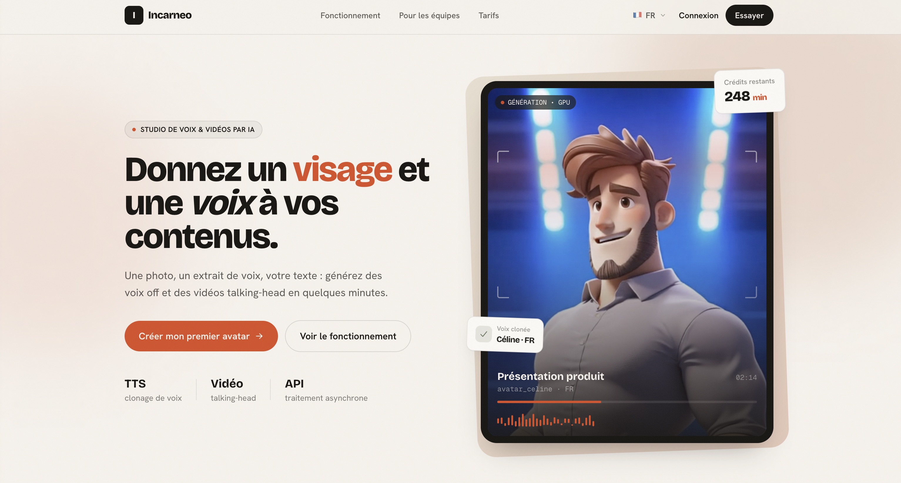 Visuel de couverture de Incarneo